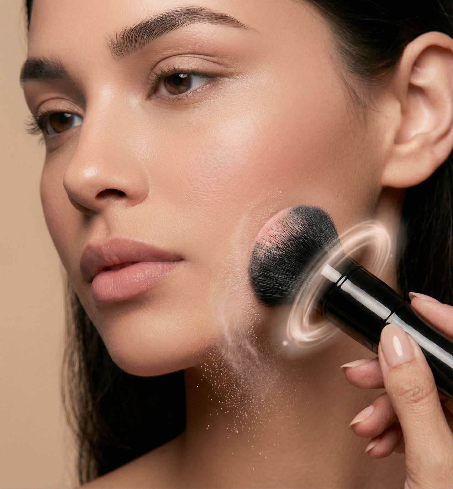 Rotating Makeup Brush - All Heads(One Set, 2 Years)