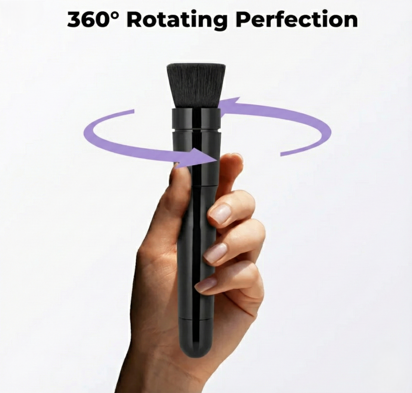 Rotating Makeup Brush - All Heads(One Set, 2 Years)